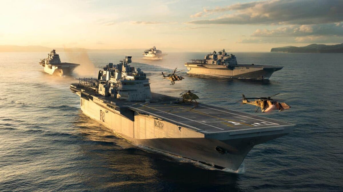 The French Navy is preparing a rare show of force by deploying its three giants of the sea